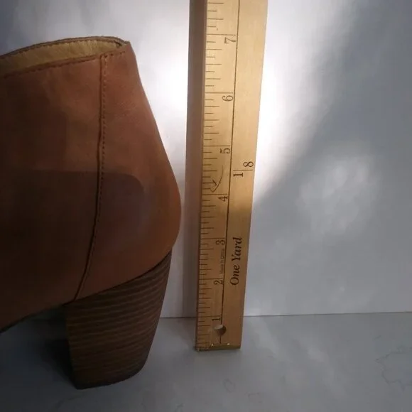 Lucky Brand, Open Toe Leather Bootie, size 10 - Picture 3 of 5